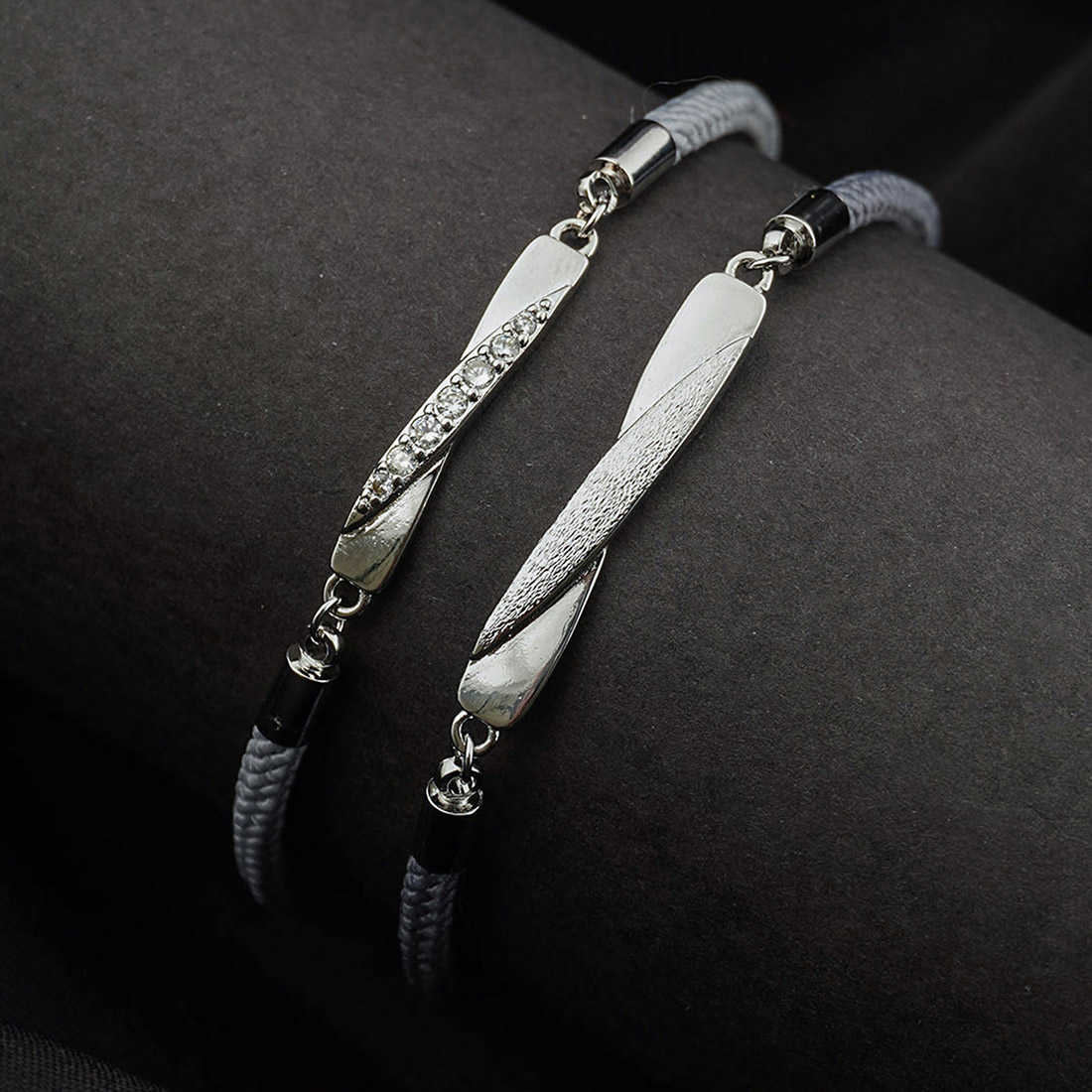 Elegant Twisted Couple Bracelets