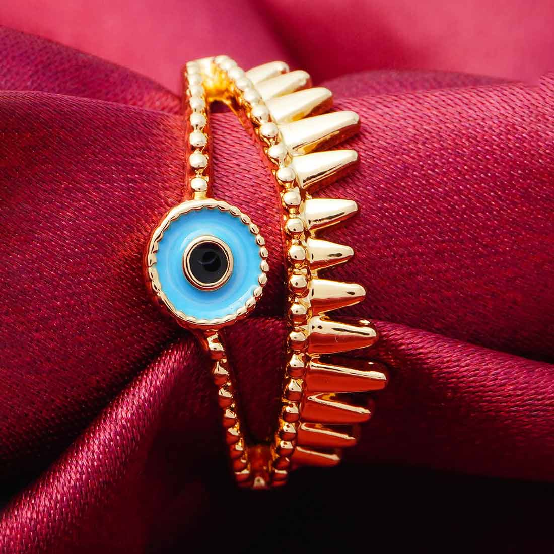 Evil Eye Ring in Gold
