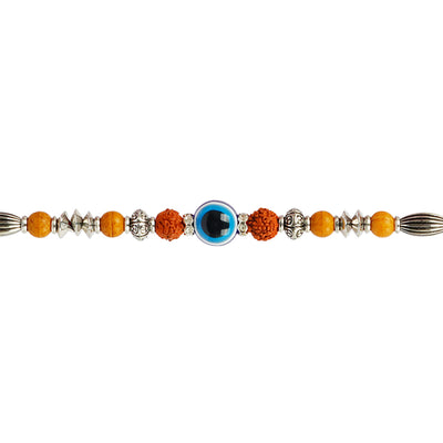 Evil Eye Rudraksh Rakhi