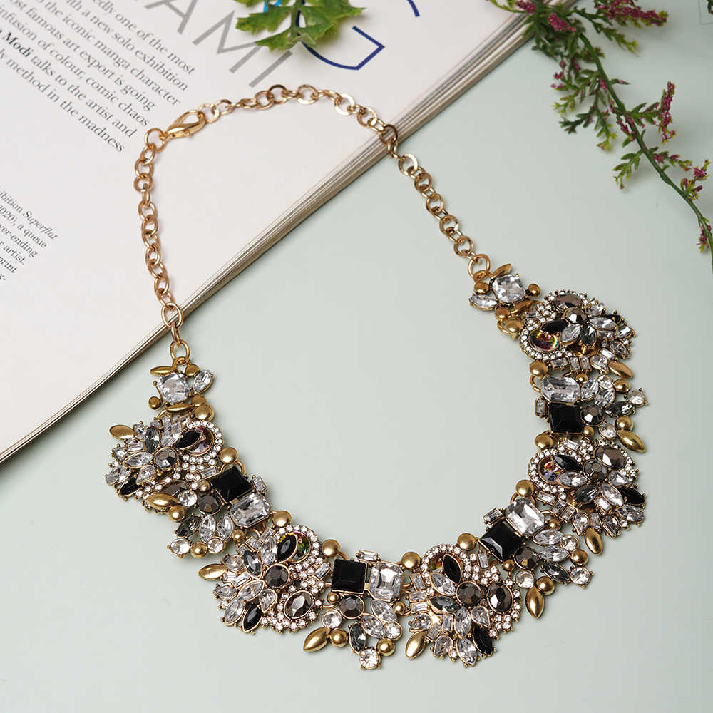 Black Charish Statement Choker Neckpiece