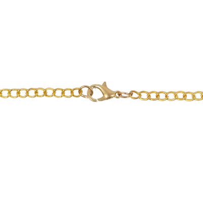 Rhinestone Personalized Pendant Necklace