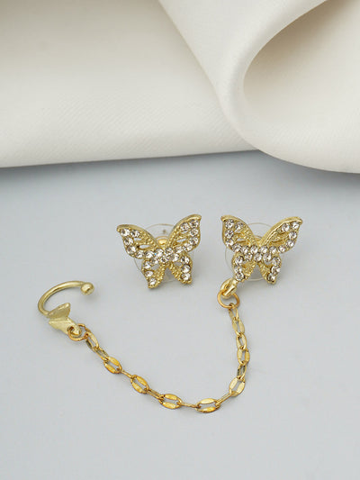 Butterfly Chain Earrings