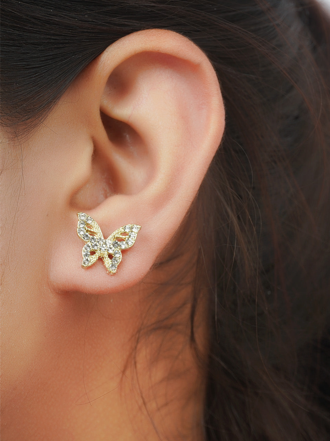 Butterfly Chain Earrings