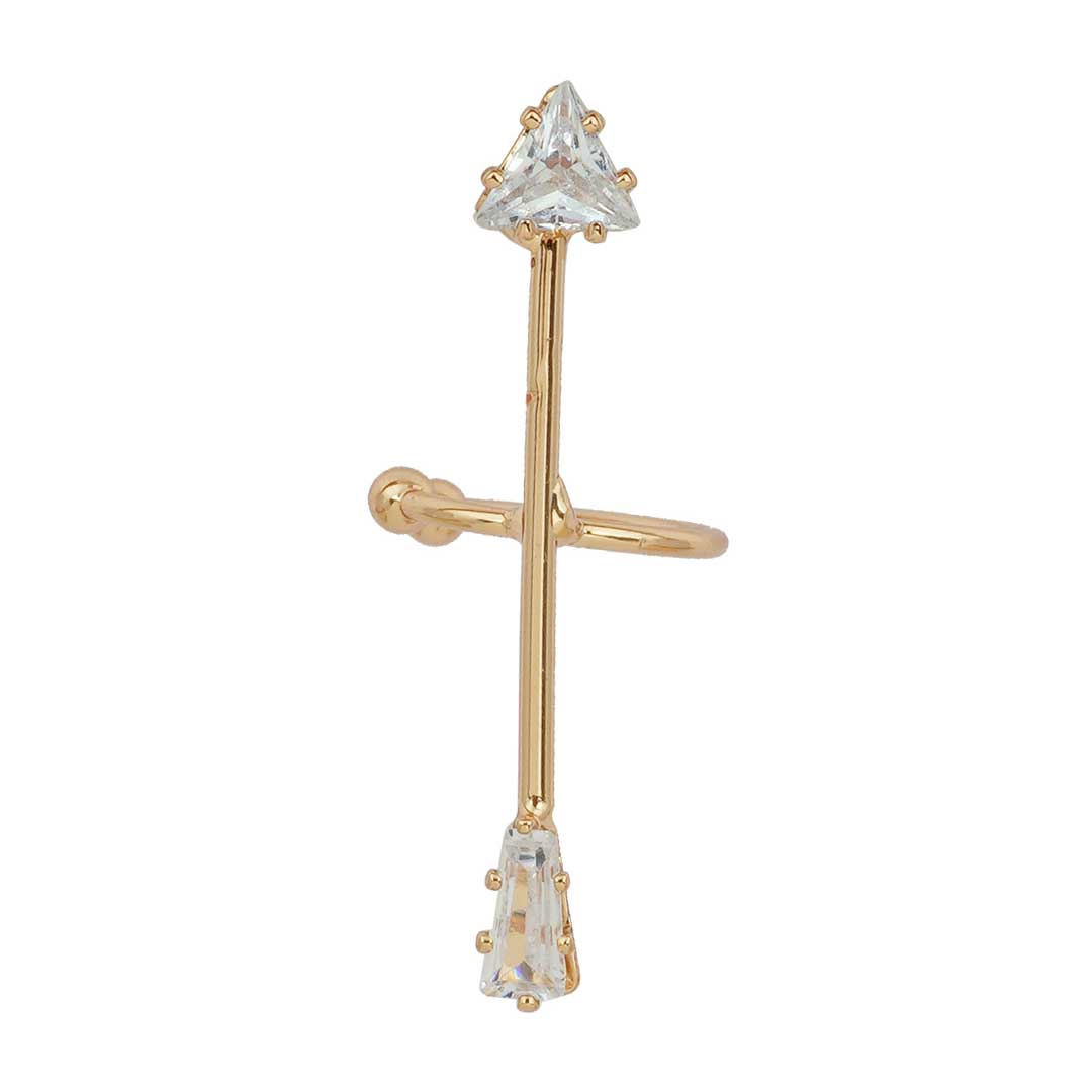 Crystal Arrow Ear Cuff