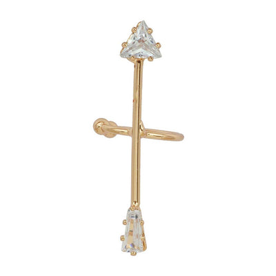 Crystal Arrow Ear Cuff