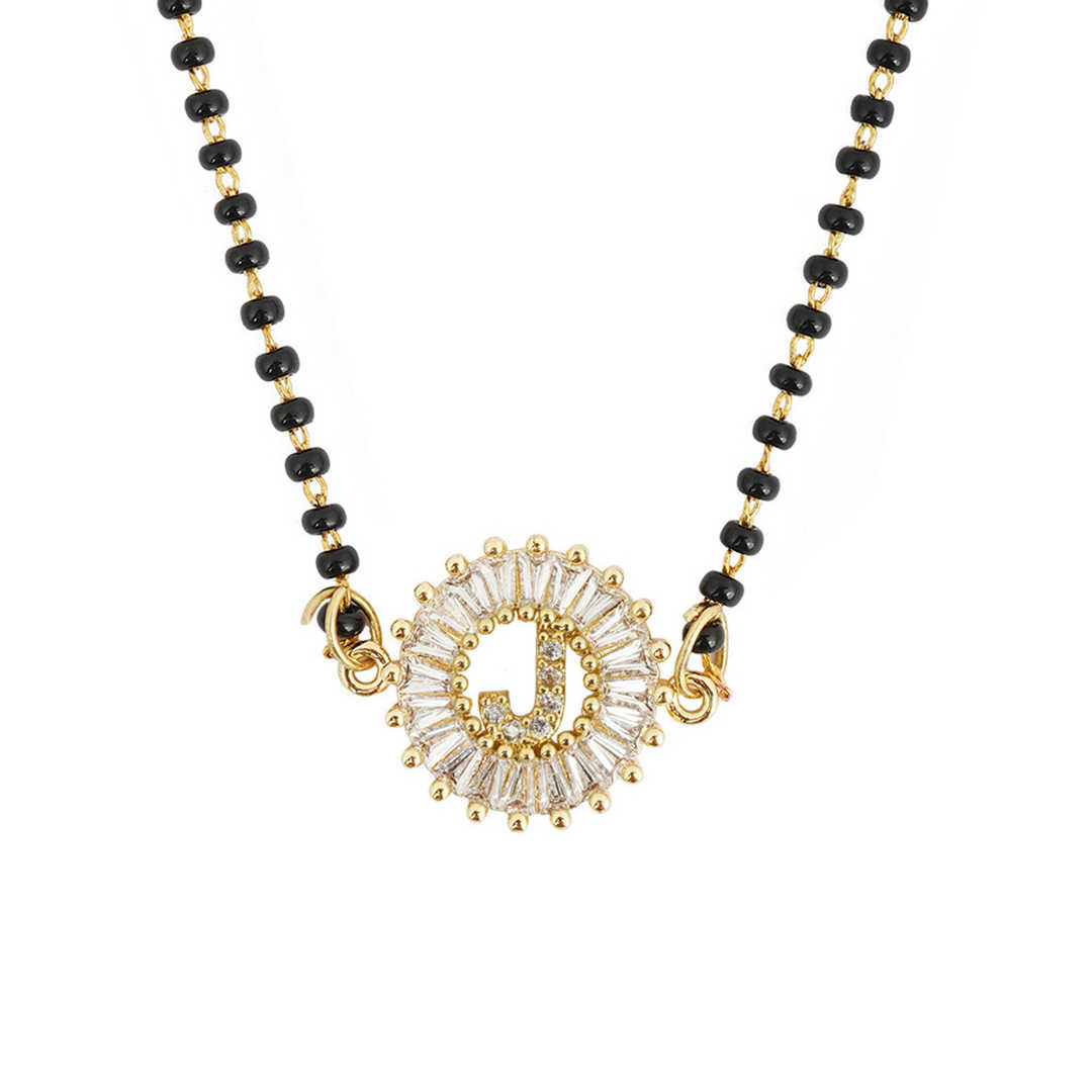 J Alphabet Mangalsutra