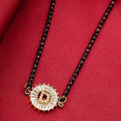 D Alphabet Mangalsutra