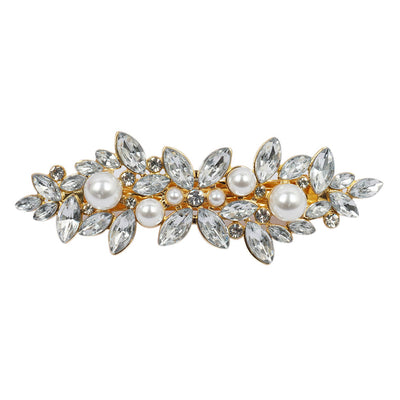 Crystal Pearl Hair Clip