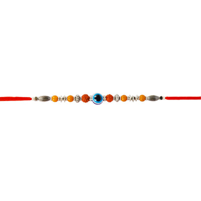 Evil Eye Rudraksh Rakhi