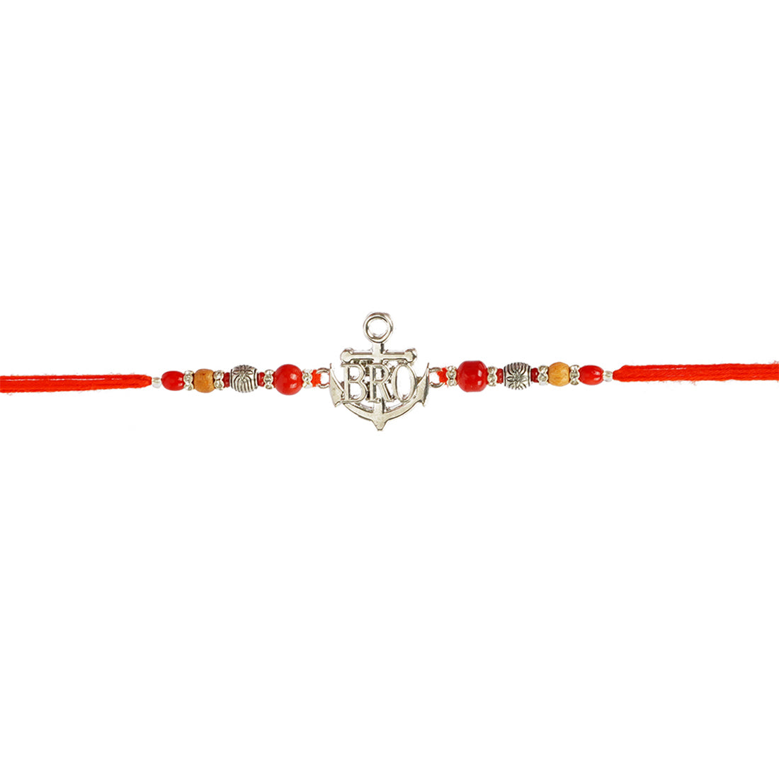 Bro Text Beaded Rakhi