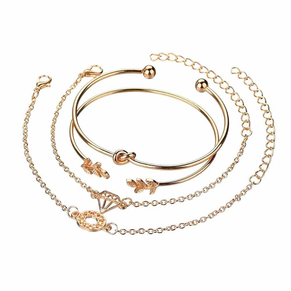 Adelpha Gold Bracelets - Ferosh