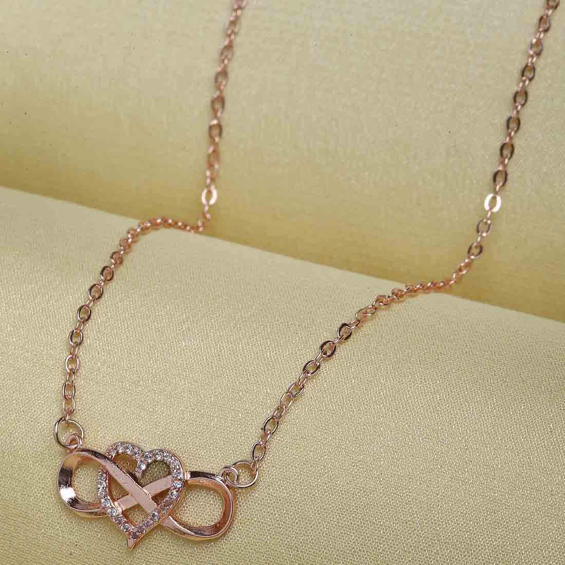 Auwai Infinity Heart Necklace