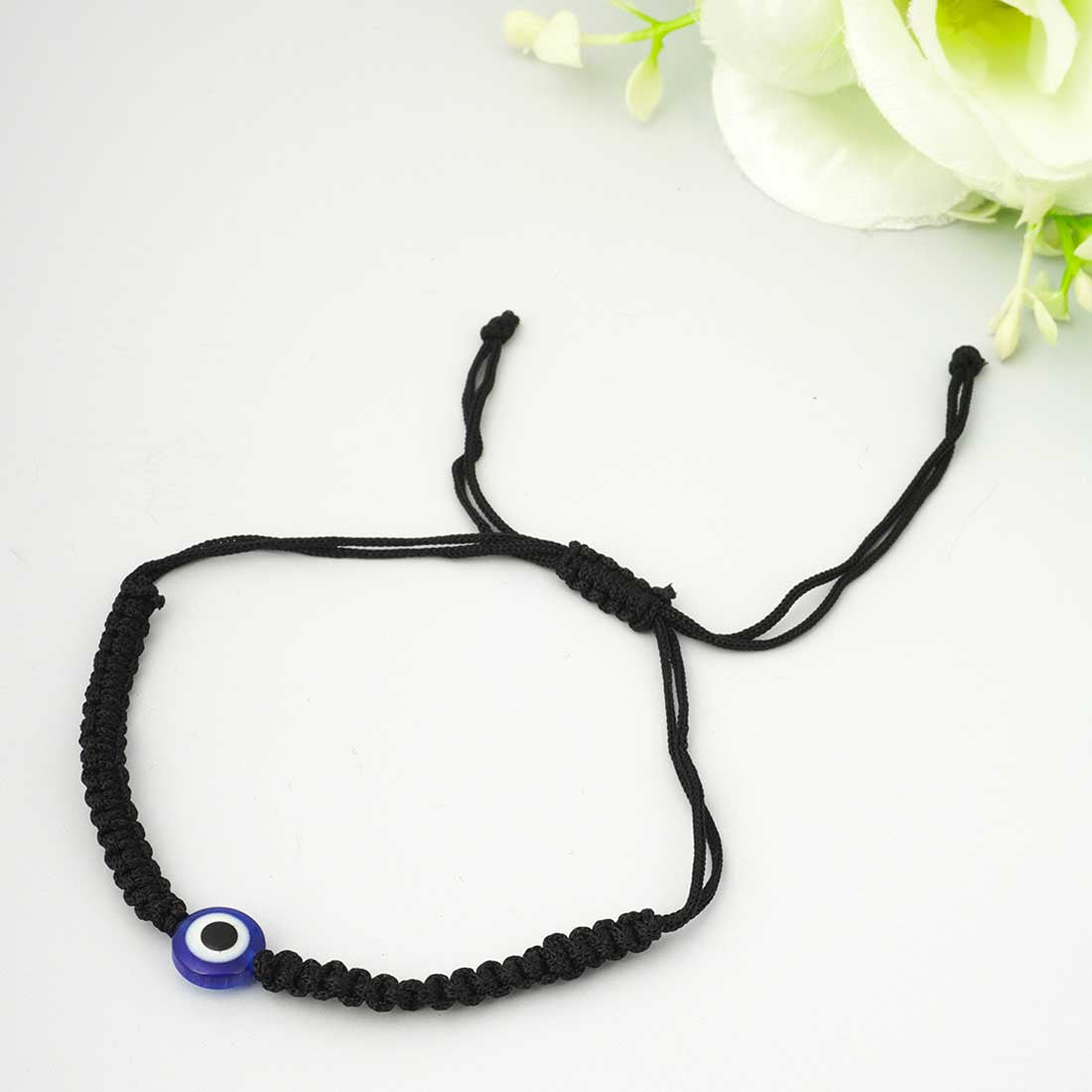 Black Thread Evil Eye Bracelet