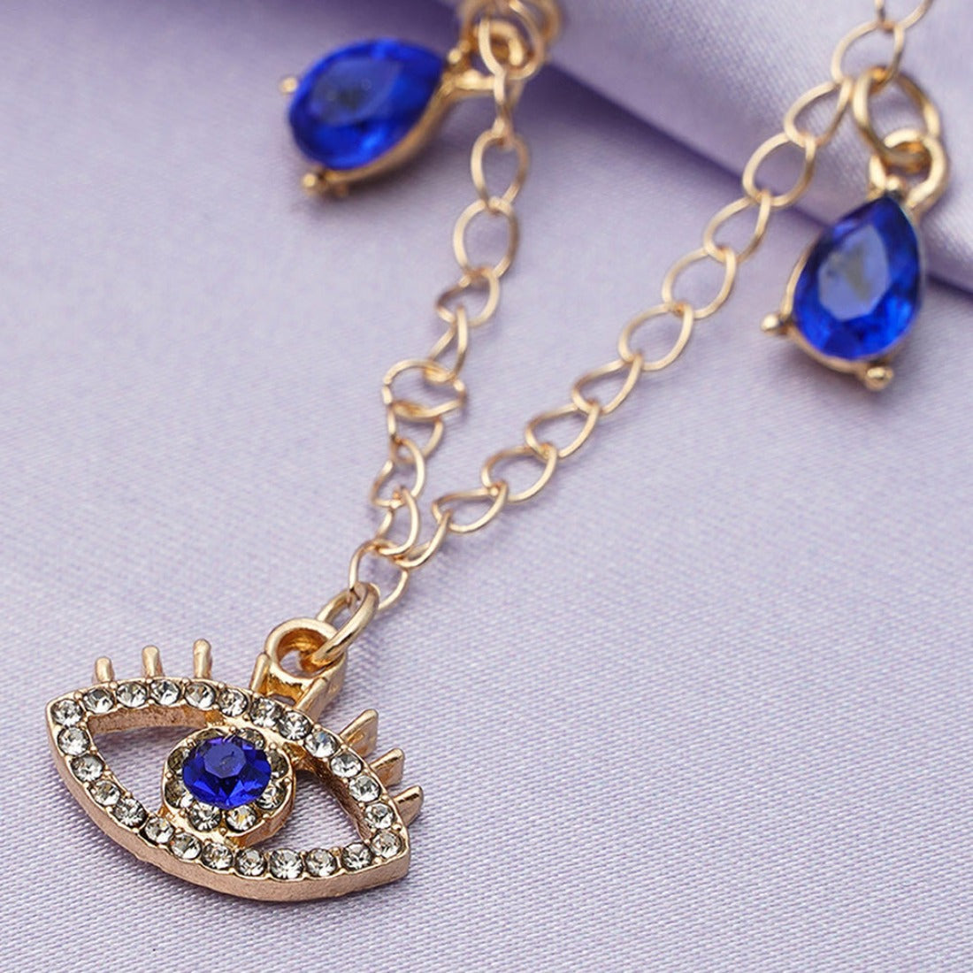 Blue Evil Eye Necklace