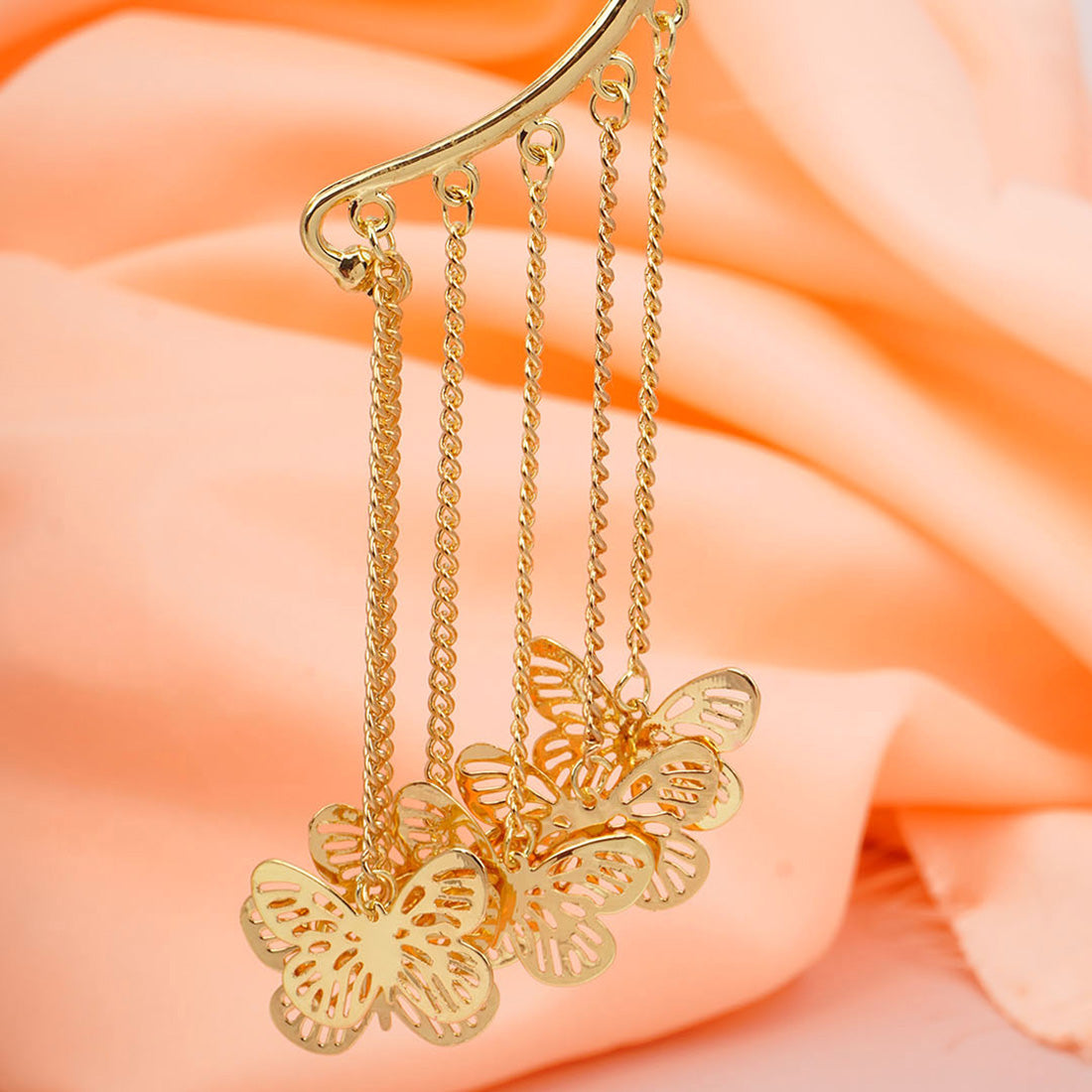 Butterfly Chain Ear Cuff