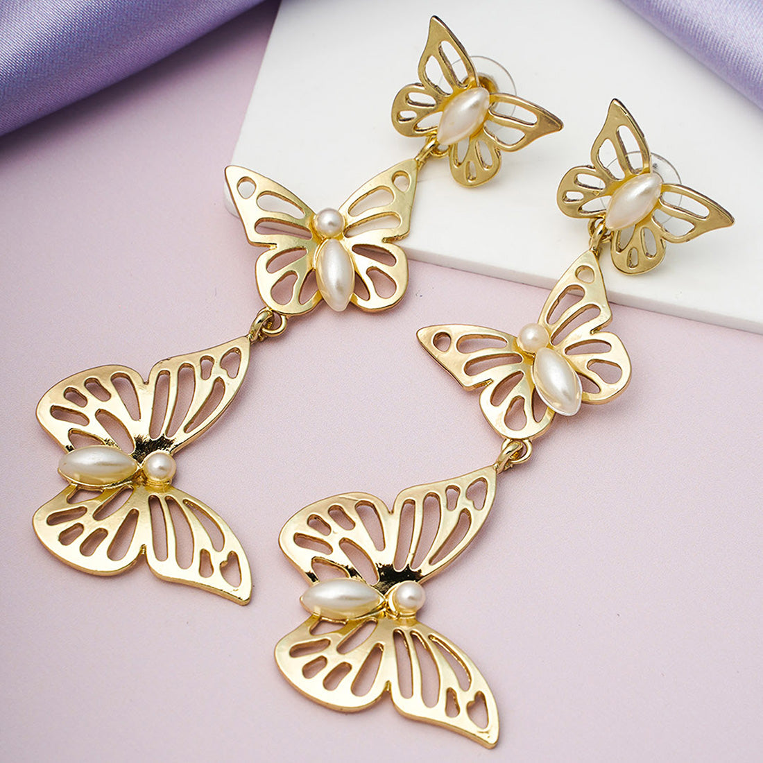 Butterfly Ear Drop Earring