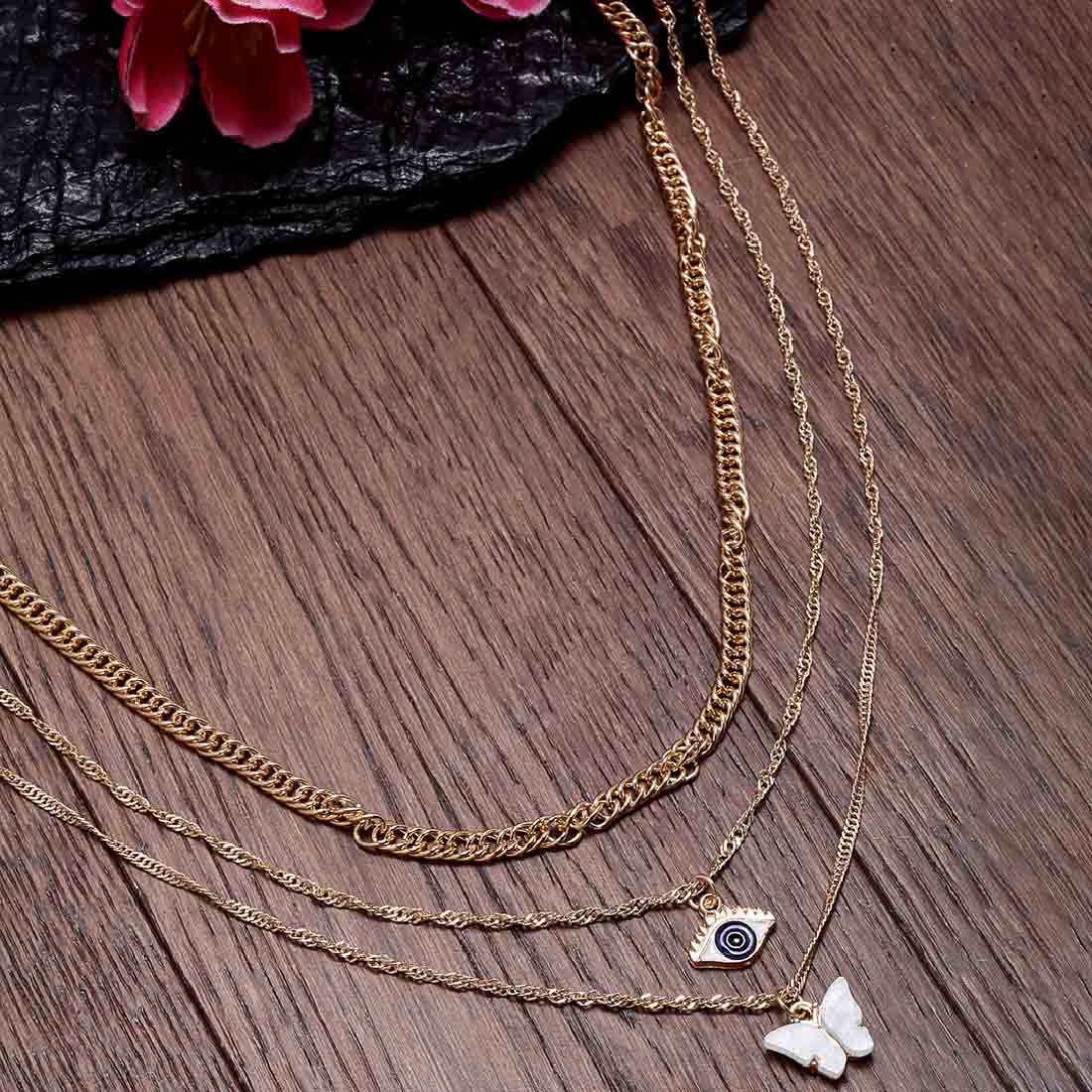 Butterly Layered Necklace