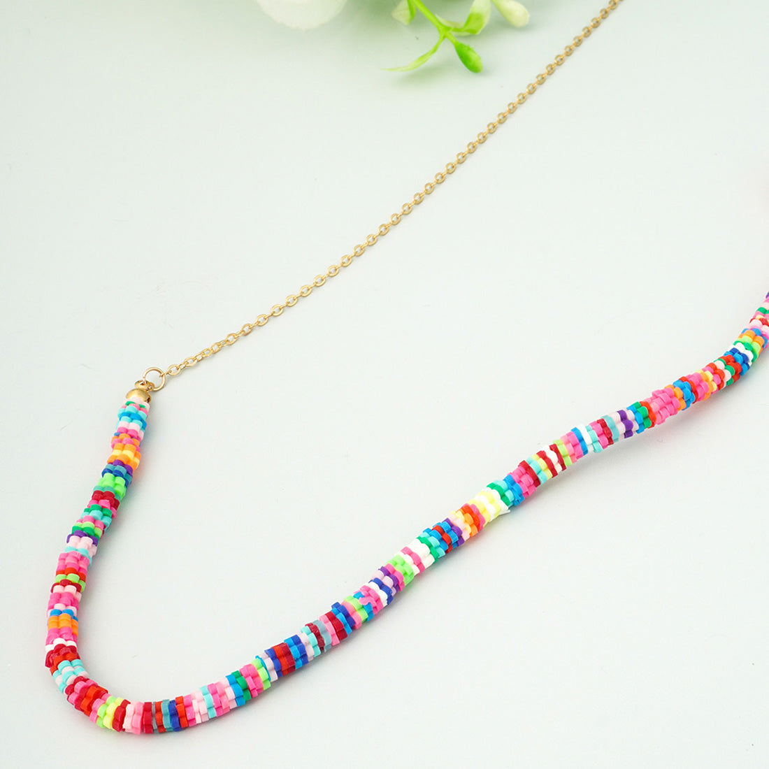 Colorfully Beaded Belly Chain