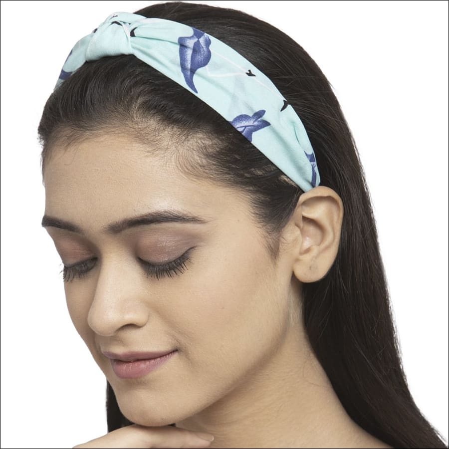 Cyan Ocean View Hair Band