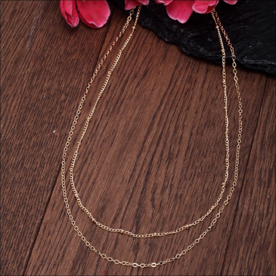 Dainty Dual Chained Belly Chain