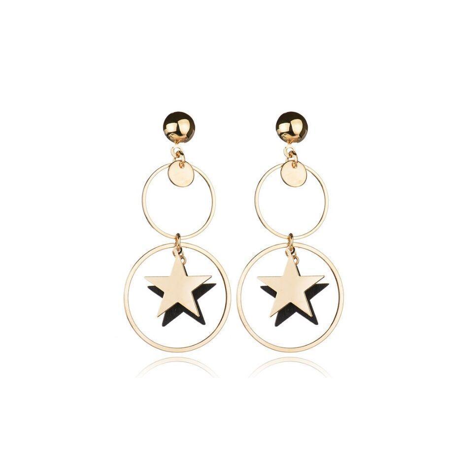 Dropping Stars Earrings