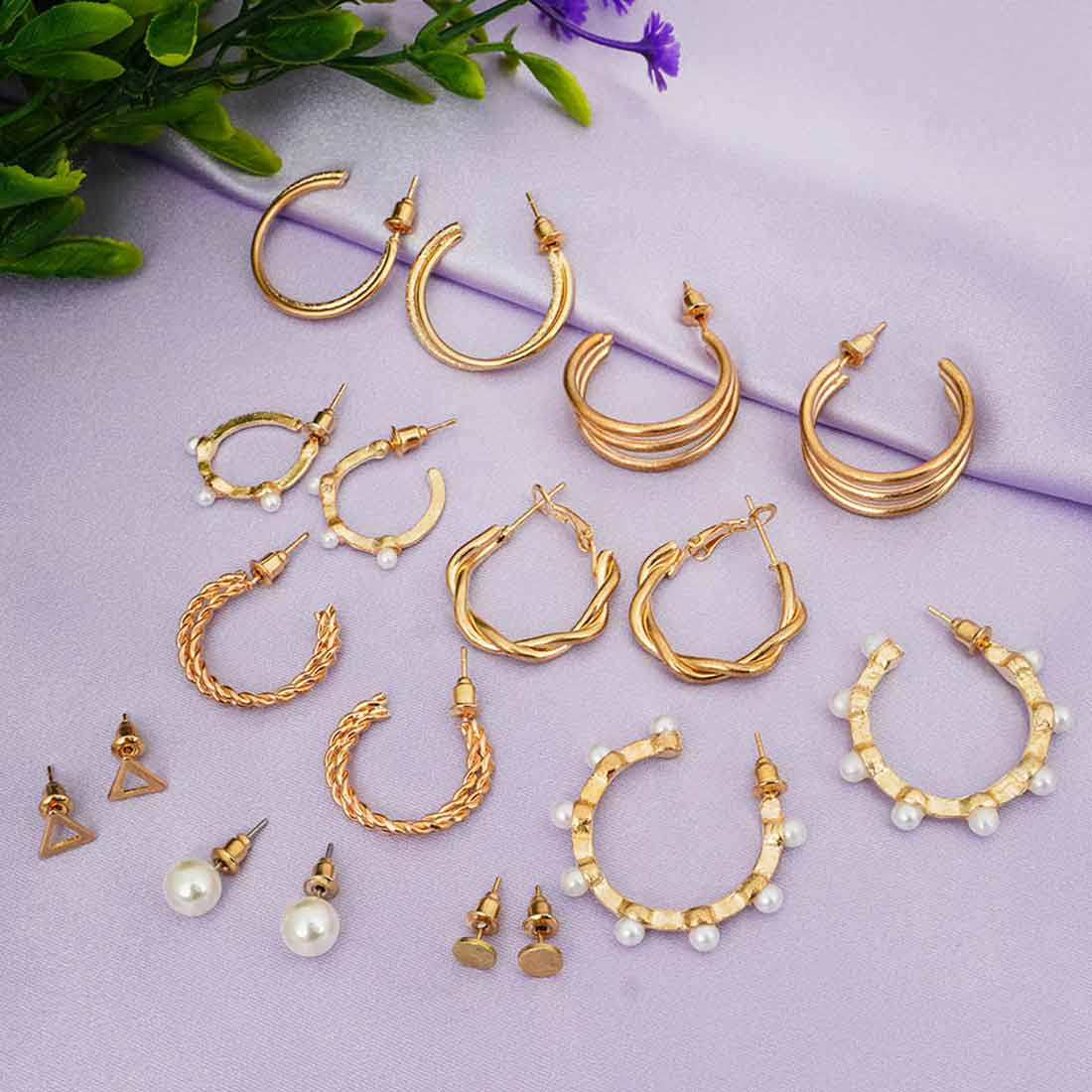 Earrings Set of 8