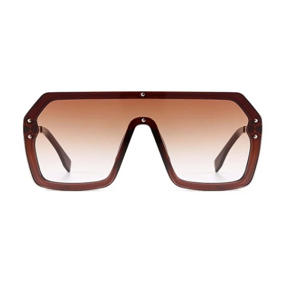 Eloy Brown Matrix Power Unisex Sunglasses