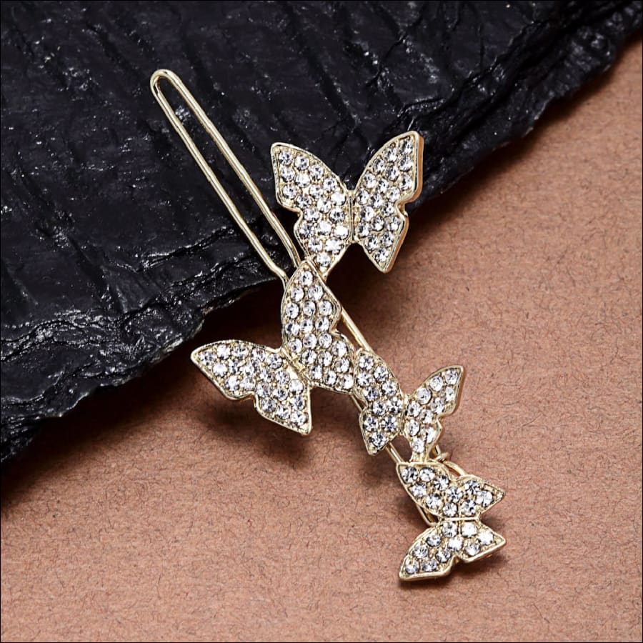 Gezellig Golden Butterfly Hair Pin