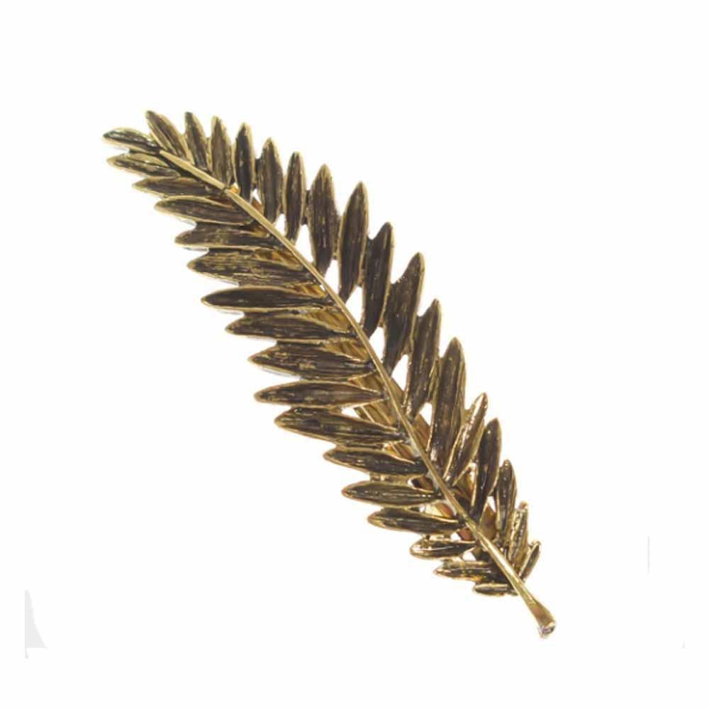Gold Akane Leaf Hair Pin