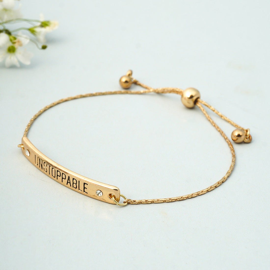 Gold Unstoppable Chain Bracelet