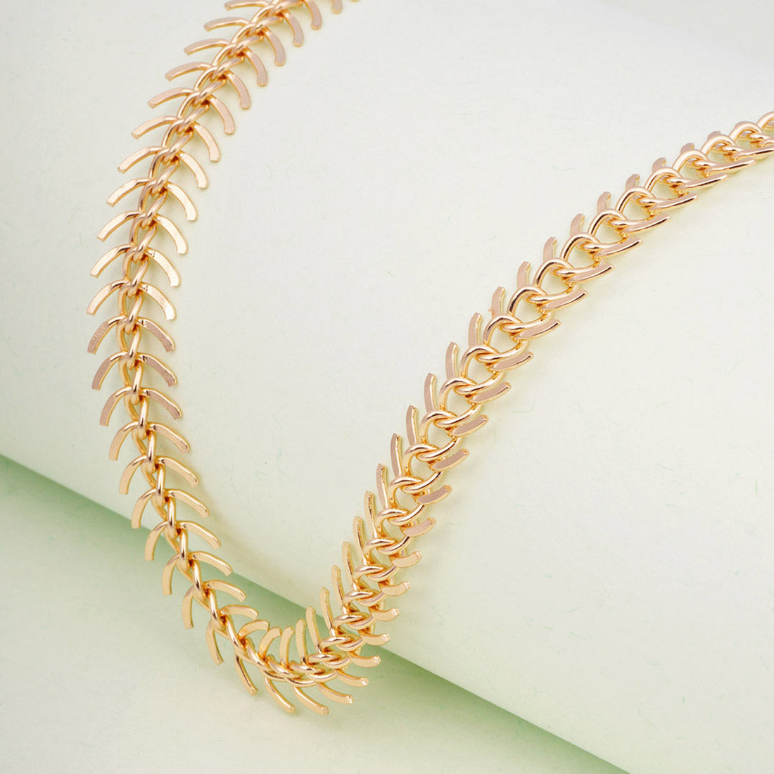 Gold Zipper Necklace