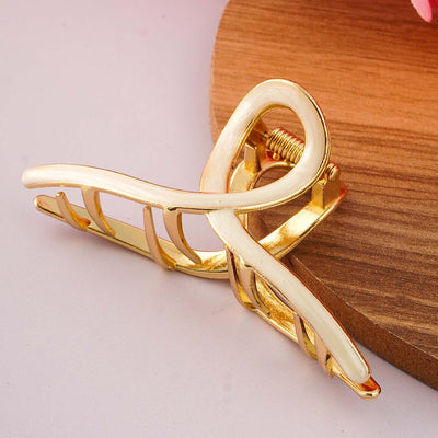 Golden Hair Clutch