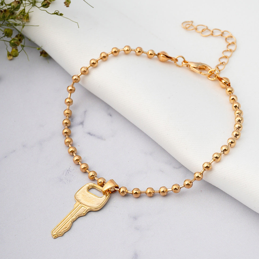 Golden Key Bracelet