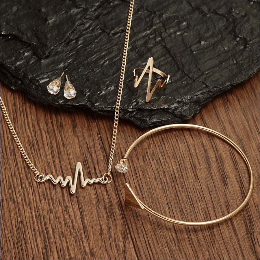 Heart Beat Jewellery Set