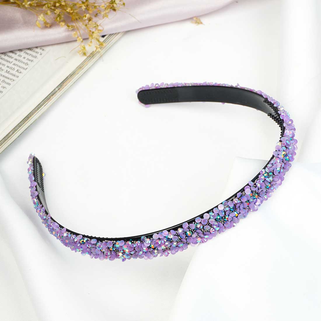 Lavender Sequin Hairband