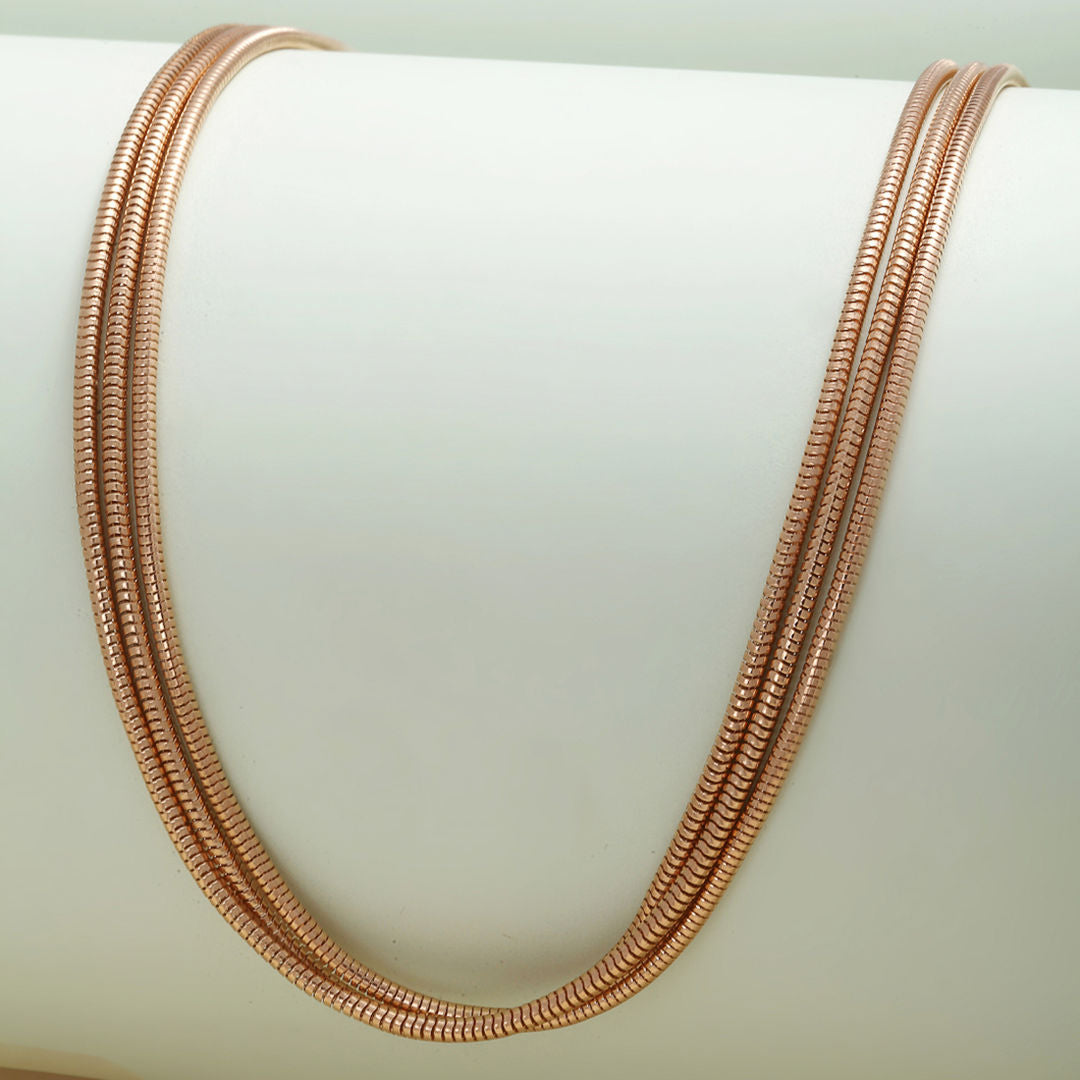 Layered Gold Snake Chain