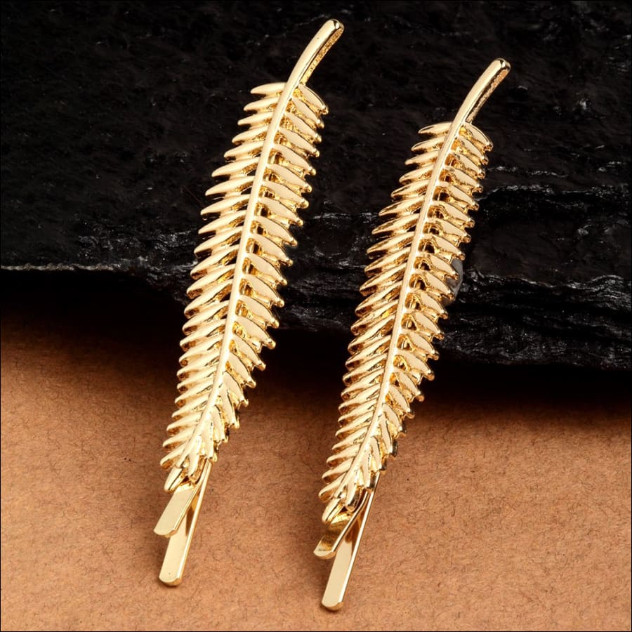 Leaf Hairpin - Set of 2