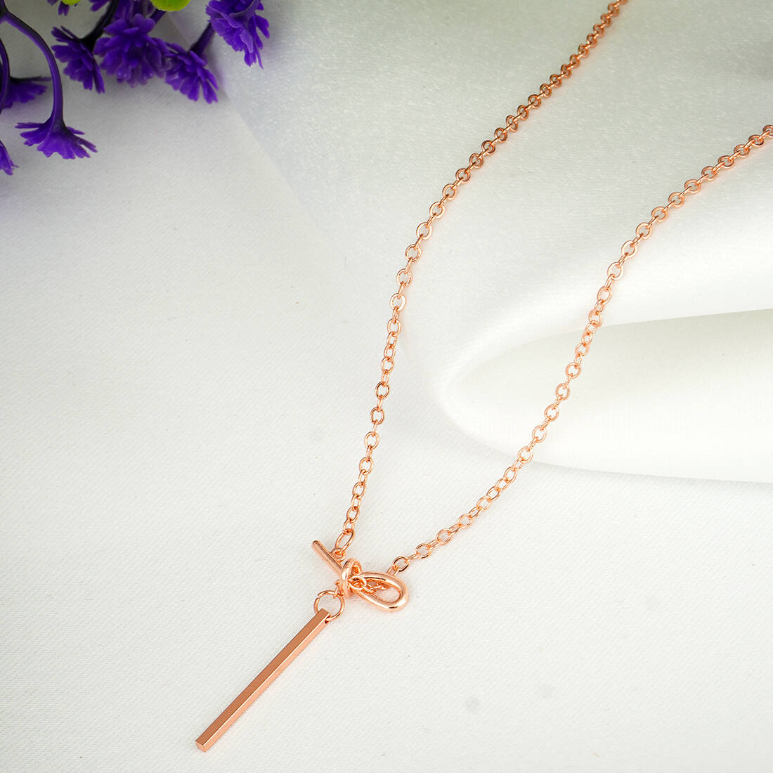 Long Knot Necklace