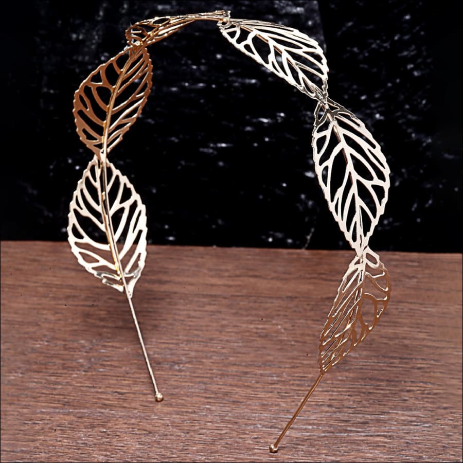 Mandora Golden Leaf Hairband