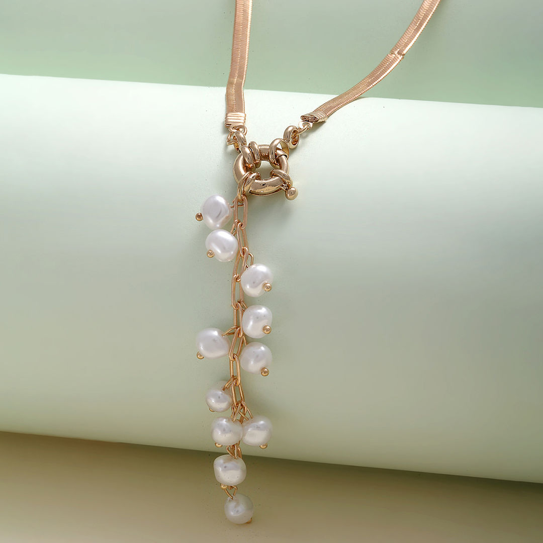 Masha Pearl String Necklace