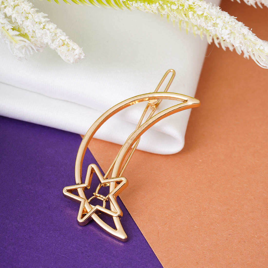 Moon Star Hairpin