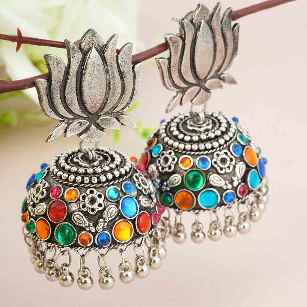 Lotus jhumkas online shop