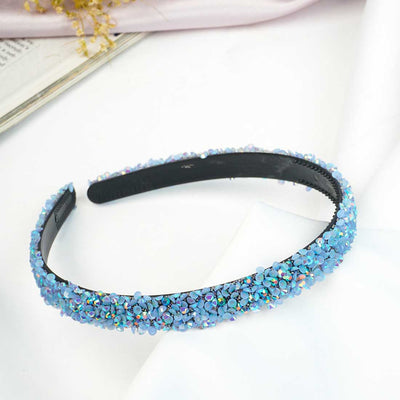 Pastel Blue Sequin Hairband