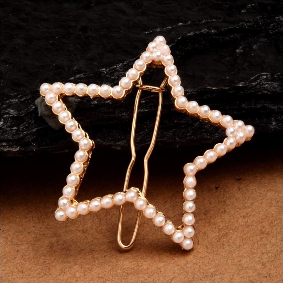 Pearl Star Hairpin