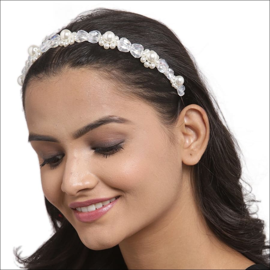 Pearls & Crystals Classy Hairband