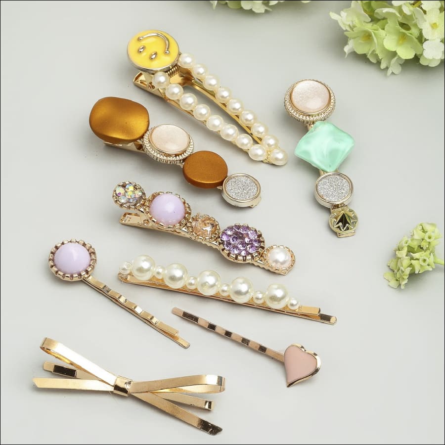 Pricilla Hair Pins Set of 8