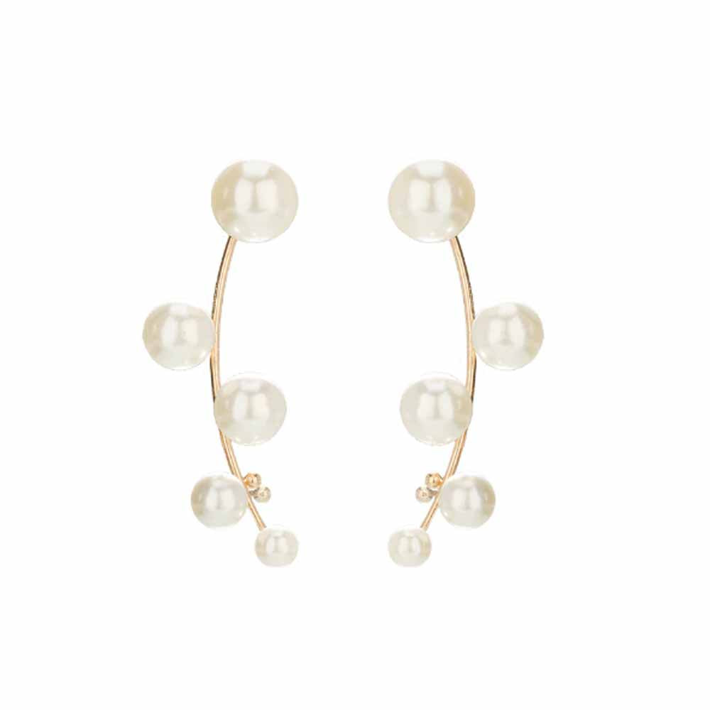 Regina Royal Pearl Golden Ear Clip