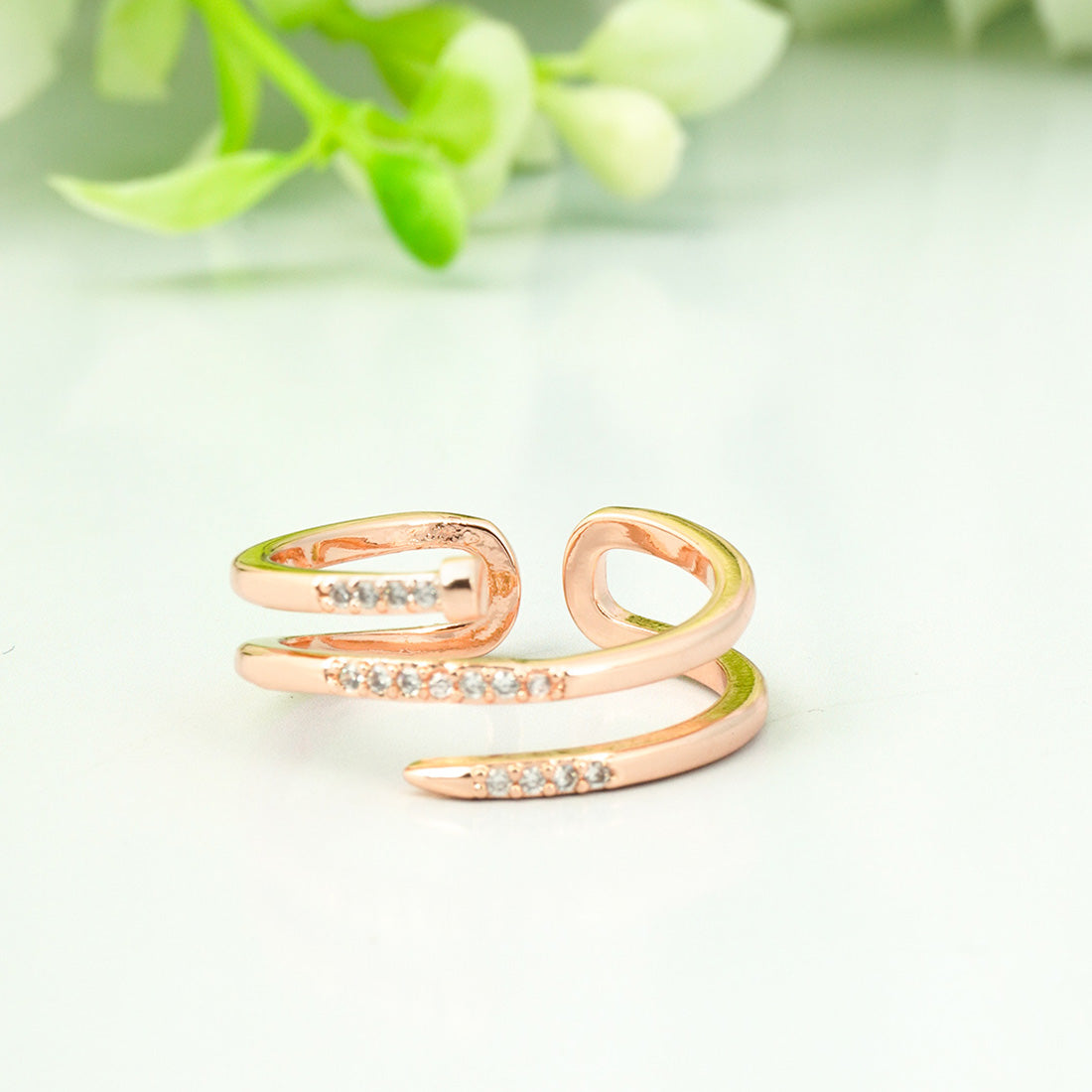 Rose Gold Twisted Ring