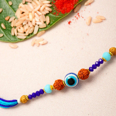 Rudraksh Evil Eye Rakhi