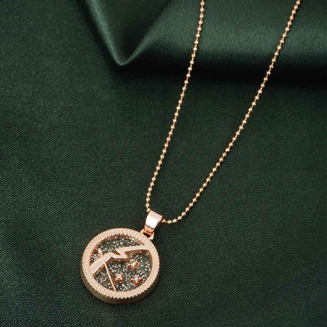 Sagittarius Pendant Chain Zodiac Necklace